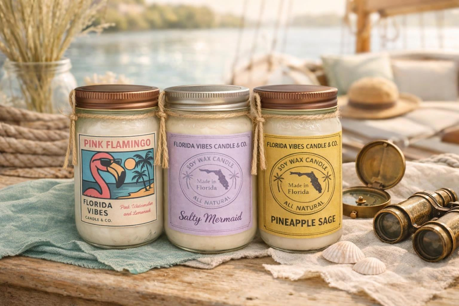 Compact jars that still feel polished, bright, and local.